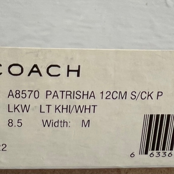 Coach logo print sandal - Picture 3 of 3